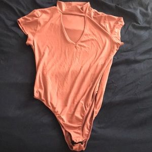 Dusty rose bodysuit